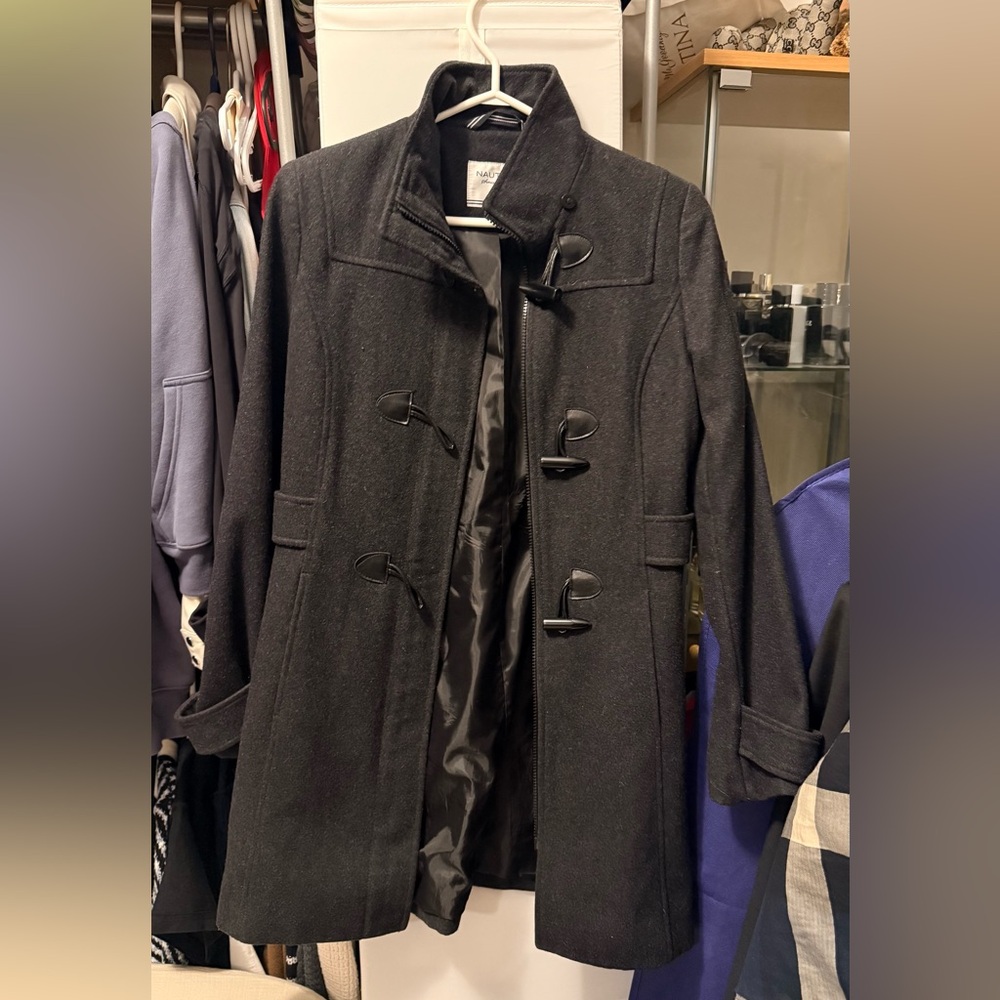 Nautica Women's Charcoal Coat